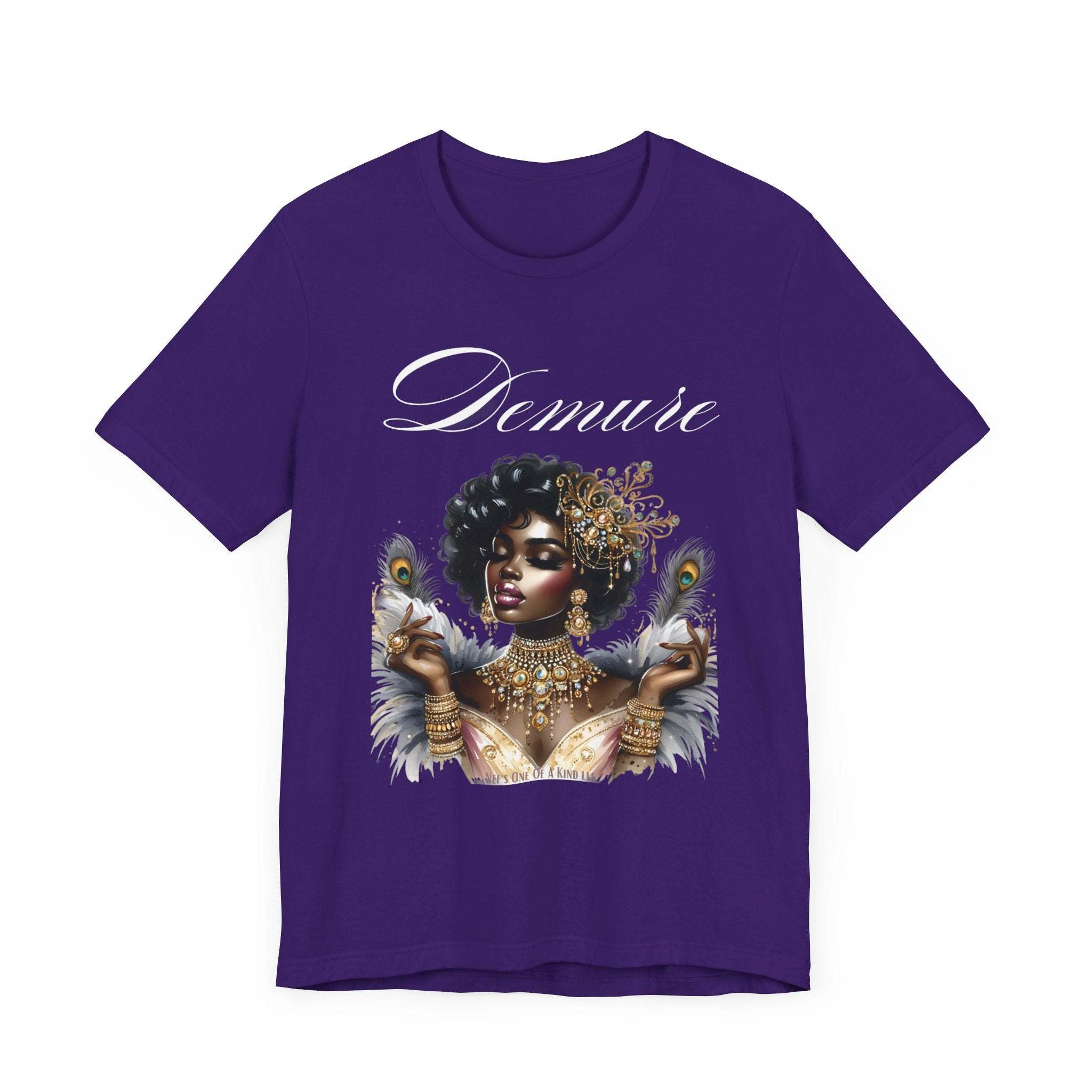 Demure Mindful Jersey Short Sleeve Tee